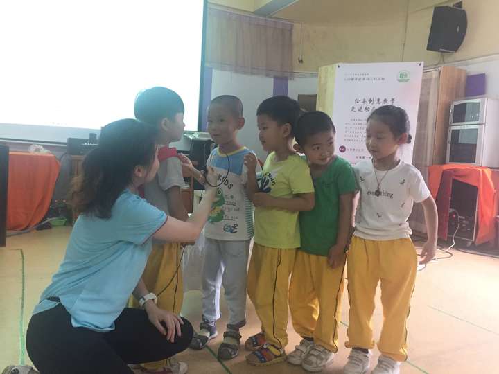 421光明新區繪本創意教學再次走進幼兒園