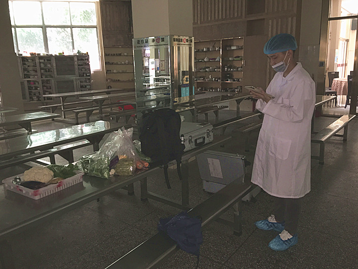 學校在龍華區食品安全專項檢測中項項達標