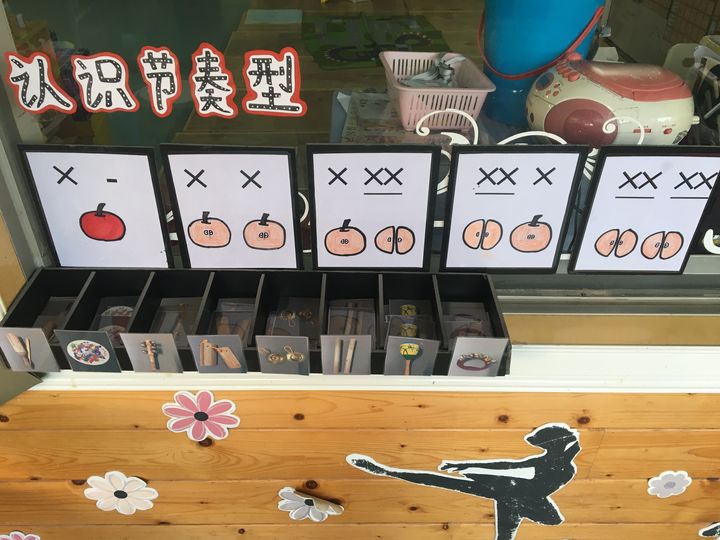 公明第二幼兒園班級生活指引圖的環境創設評比