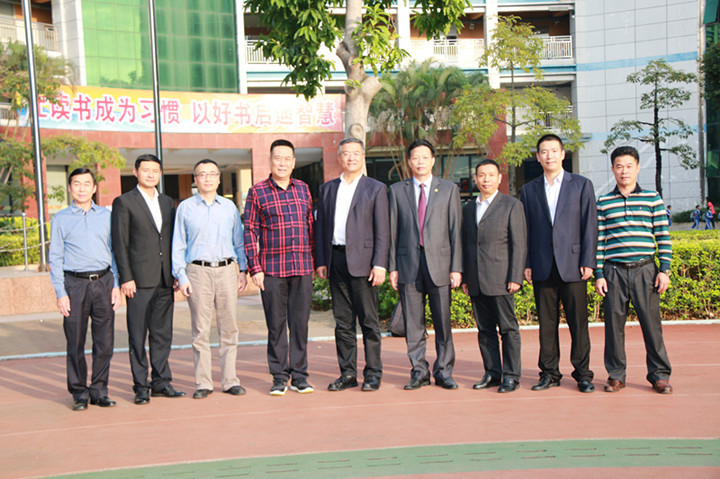 北京語言大學領導專家來集團考察，共話優質教育