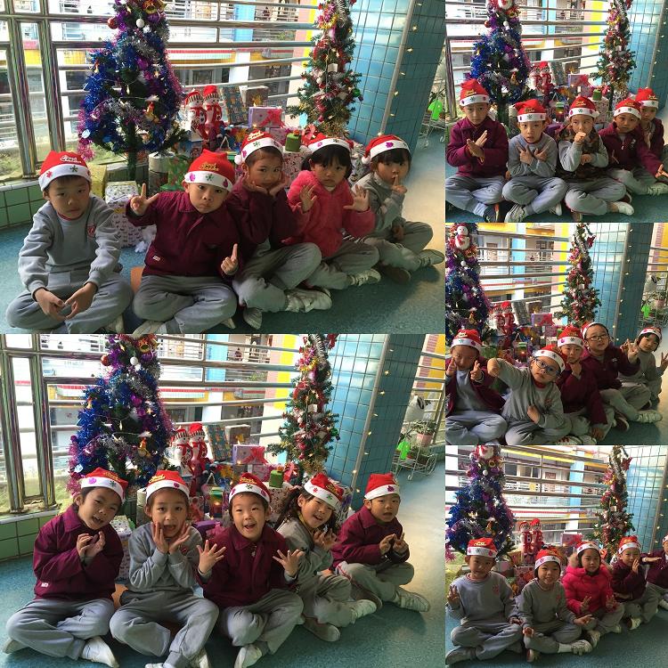 圣誕狂歡?共享快樂-大二班圣誕節活動