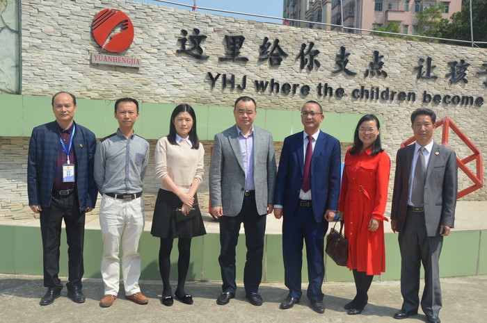 輕車簡從抓實干  深入細致訪民校——區教育局范燕塔局長蒞臨標尚學校調研工作