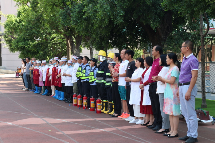 開展消防疏散演練，共創和諧平安校園